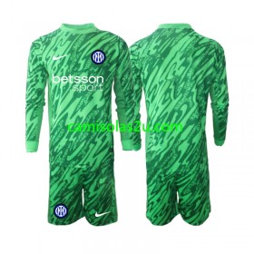 Camisolas de futebol Inter de Milão Guarda Redes Criança Equipamento Principal 2024/25 Manga Comprida